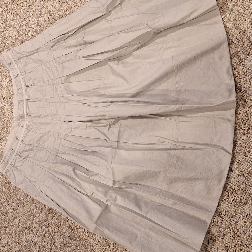 United Colors of Benetton Soft Gray A-Line Skirt